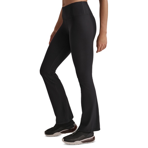 DKNY Womens Balance Compression High-Waist Flared Leggings