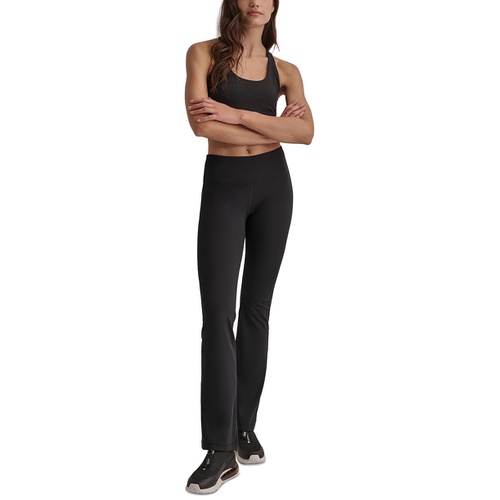 DKNY Womens Balance Compression High-Waist Flared Leggings