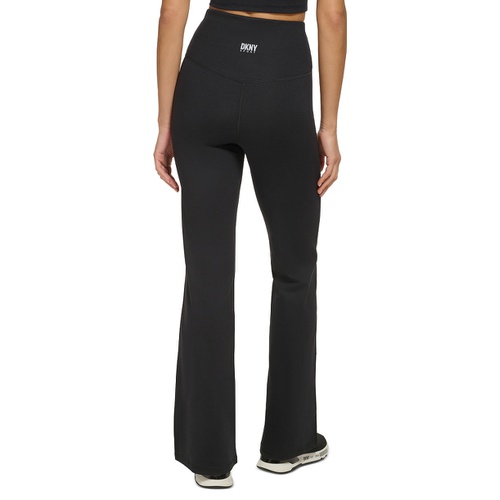 DKNY Womens Performance Balance High-Rise Flared Pants