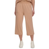 Sport Womens High-Rise Cropped Wide-Leg Pants