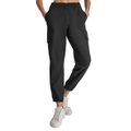 Womens Drawcord-Waist Cargo Jogger Pants