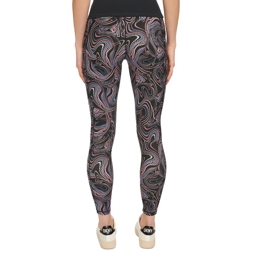 DKNY Womens Mid-Rise 7/8-Length Leggings