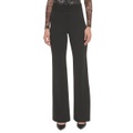 Polished High Waist Wide Leg Trousers