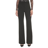 Polished High Waist Wide Leg Trousers