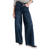 Womens High-Rise Wide-Leg Cargo Jeans