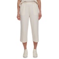 Sport Womens High-Rise Cropped Wide-Leg Pants