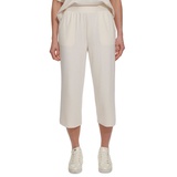 Sport Womens High-Rise Cropped Wide-Leg Pants