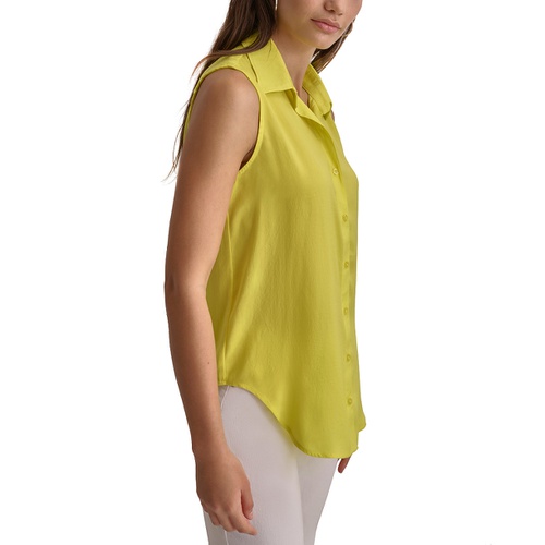 DKNY Womens Sleeveless Shirt