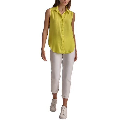 DKNY Womens Sleeveless Shirt