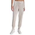 Womens Platinum Velour Slim-Fit Joggers