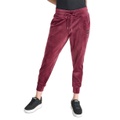 Womens Platinum Velour Slim-Fit Joggers