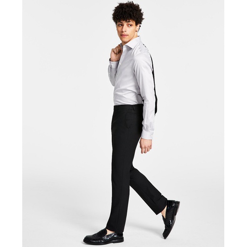 DKNY Mens Modern-Fit Stretch Suit Separate Pants