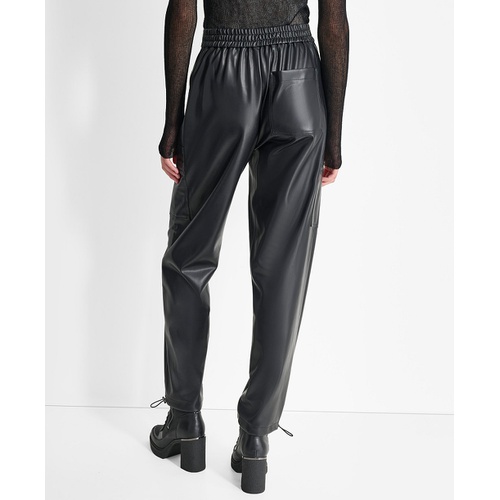 DKNY PU CARGO PANT P4H