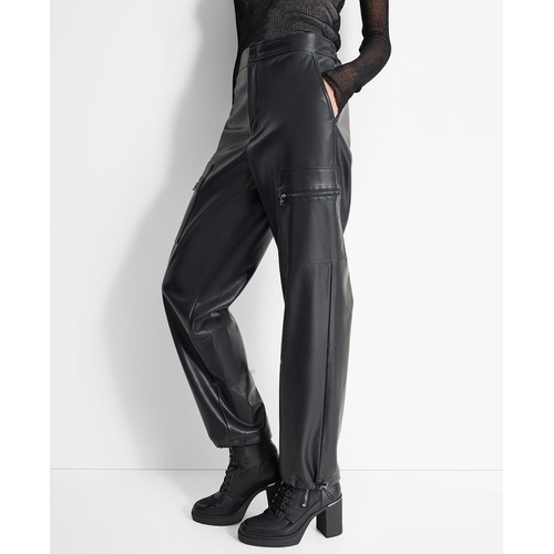 DKNY PU CARGO PANT P4H