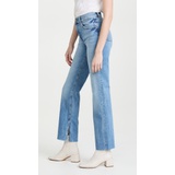 DL1961 Patti Straight: High Rise Jeans