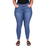 DL1961 Plus Size Florence Skinny Inclusive Mid-Rise Instasculpt Ankle in Azure