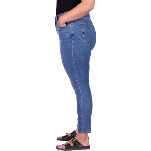 DL1961 Plus Size Florence Skinny Inclusive Mid-Rise Instasculpt Ankle in Azure