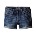 DL1961 Kids Piper Unstitched Cuffed Jean Shorts in Sea Lion (Big Kids)