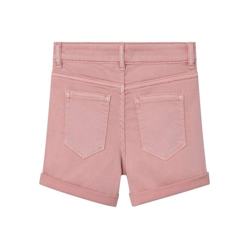  DL1961 Kids Piper Shorts in Pink Quartz Ultimate Knit (Big Kids)