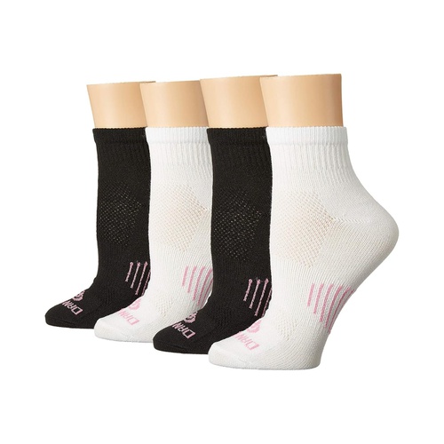  Dan Post Cowgirl Certified DP LITES Quarter Socks 4-Pack