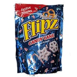 DeMet Candy Company Nestle LIMITED EDITION! Flipz Candy Cane Covered Pretzels 7.5 Oz. (Pack of 1)