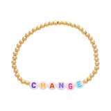 Dee Berkley Vote Collection Change Bracelet Gold Filled