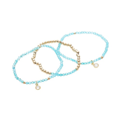  Dee Berkley December Birthstone Bracelet Stack