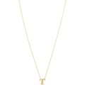 Dee Berkley 16 14 KT Initial T Adjustable Necklace