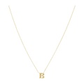 Dee Berkley 16 14 KT Initial B Adjustable Necklace