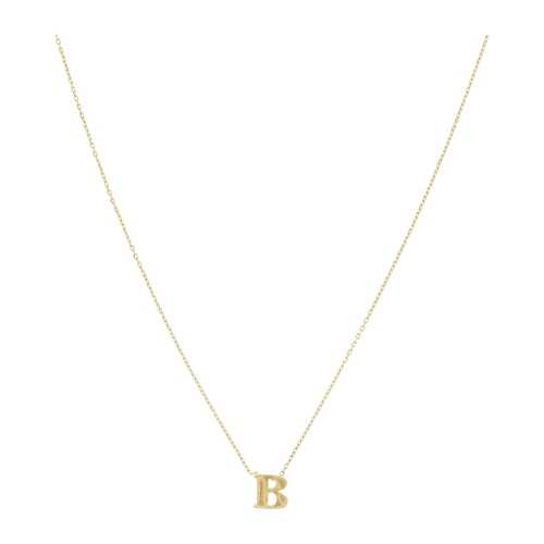  Dee Berkley 16 14 KT Initial B Adjustable Necklace