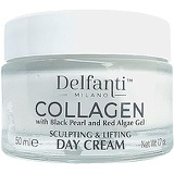 Delfanti Milano  COLLAGEN SCULPTING AND LIFTING Day Cream  with BLACK PEARL and RED ALGAE GEL Made in Italy