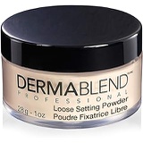 Dermablend Loose Setting Powder, Face Powder Makeup for Light, Medium and Tan Skin Tones, Mattifying Finish and Shine Control, 1oz