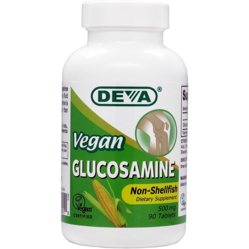  Deva Vegan Vitamins Glucosamine Tablets, 90-Count Bottle