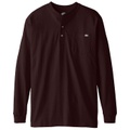 Dickies Mens Big-Tall Long-Sleeve Heavyweight Henley