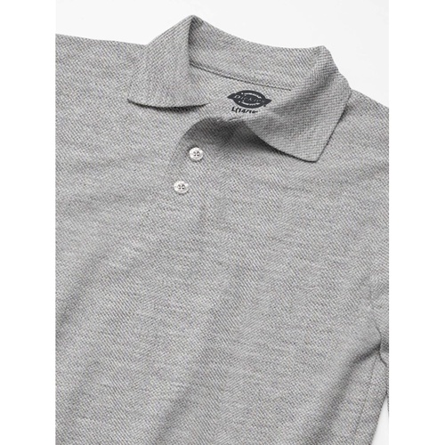 디키즈 Dickies Boys Long Sleeve Pique Polo