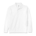 Dickies Boys Long Sleeve Pique Polo