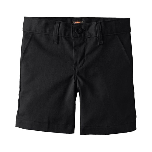 디키즈 Dickies Khaki Boys Flex Waist Stretch Flat Front Short