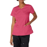 Dickies Womens EDS Signature V-Neck Top with Multiple Patch Pockets Jr