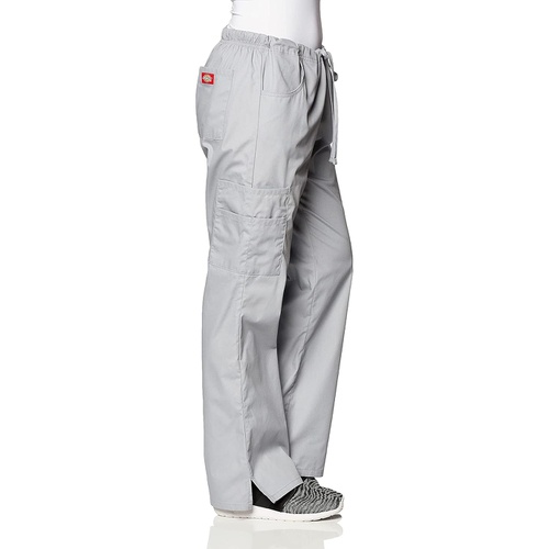 디키즈 Dickies Womens Mid Rise Drawstring Cargo Pant