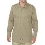 Dickies Mens Long Sleeve Flex Twill Work Shirt Big