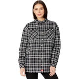 Dickies Juniors Snap Front Oversize Shirt