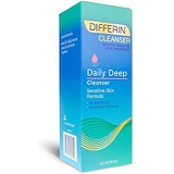 Facial Cleanser by Differin, Acne Face Wash w/ Benzoyl Peroxide, Sensitive Skin Formula, 1 pack, 4Oz, Basic (60600)