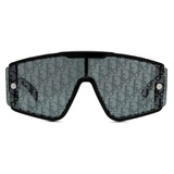 Dior Diorxtrem 56mm Shield Sunglasses_BLACK