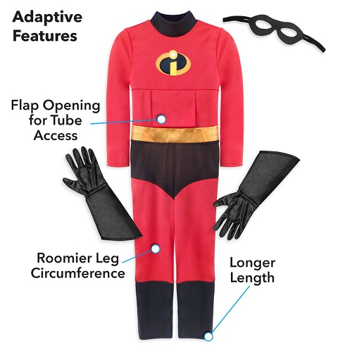 디즈니 Disney Incredibles 2 Adaptive Costume for Kids
