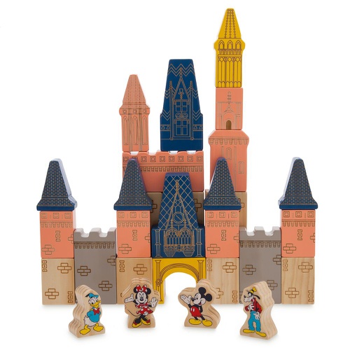 디즈니 Mickey Mouse and Friends Castle Stacking Block Set ? Walt Disney World 50th Anniversary