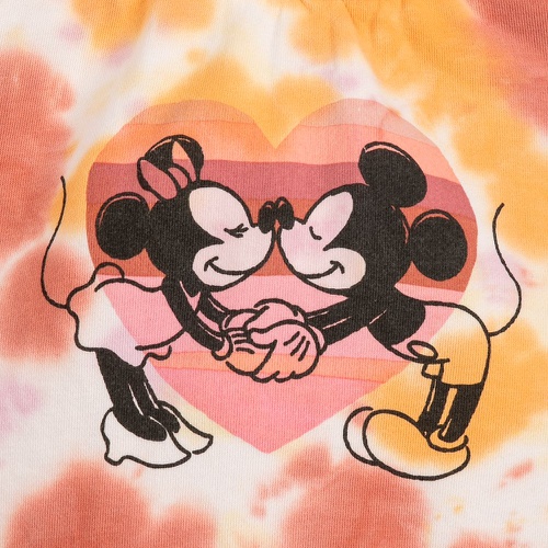 디즈니 Disney Mickey and Minnie Mouse Tie-Dye Sweatshirt for Kids