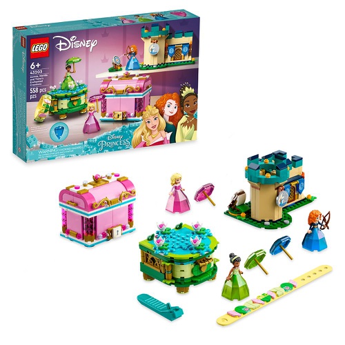 디즈니 Disney LEGO Aurora, Merida and Tianas Enchanted Creations 43203