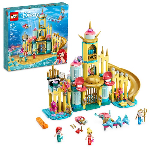 디즈니 Disney LEGO Ariels Underwater Palace 43207