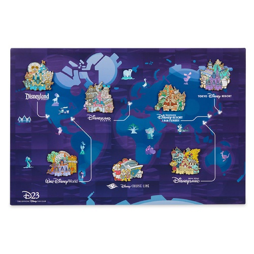 디즈니 Disney D23 Exclusive Gold Member Collector Set 2022