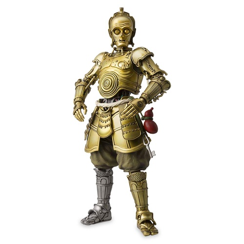 디즈니 Disney Honyaku Karakuri C-3PO Bandai Meisho Movie Realization Action Figure ? Star Wars